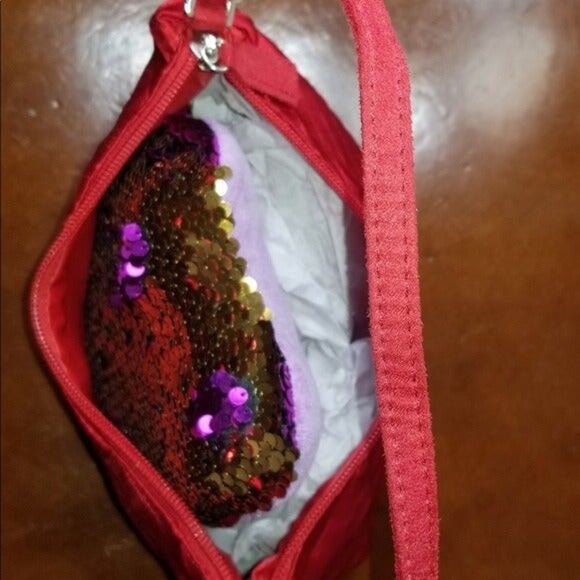 Red Satin Ruched Evening Shoulder Bag – Holiday Party & NYE Cocktail Purse - Picture 13 of 15